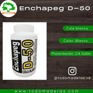Cola Blanca Enchapeg D-50