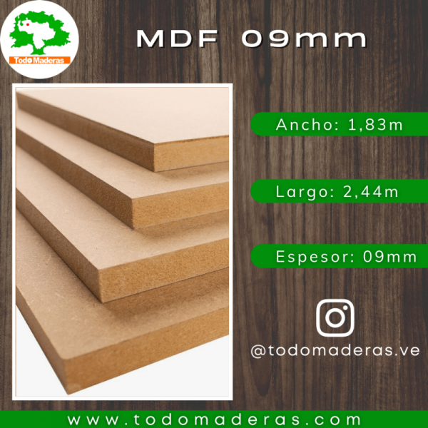 MDF 09mm