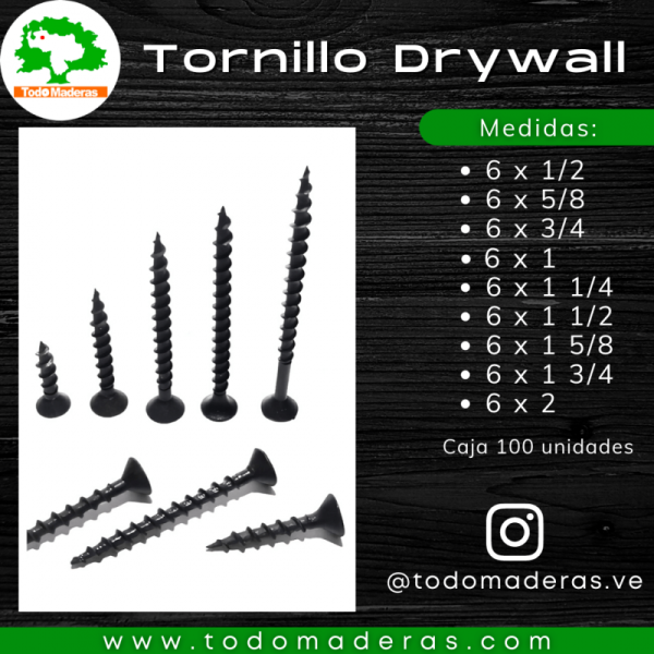 Tornillo Drywall