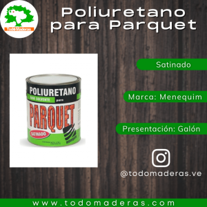 Poliuretano para Parquet Satinado